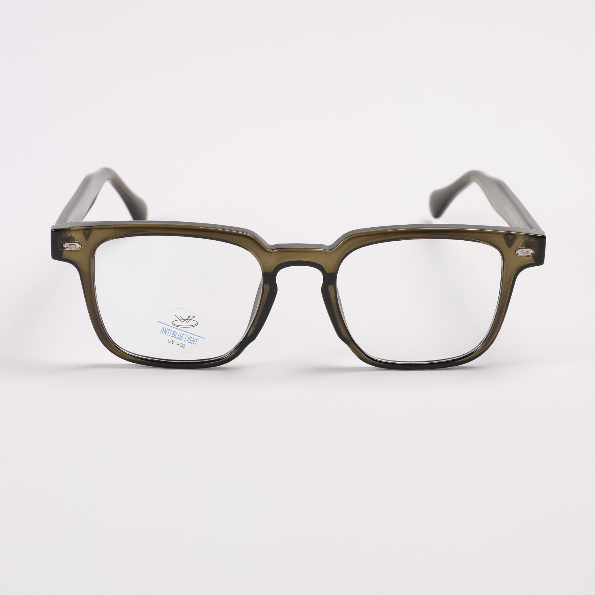 Retro Square Full-Rim Frame With Blue Cut Lenses-8460 by Non Brand – Rs1,200 | Lookscart Nepal