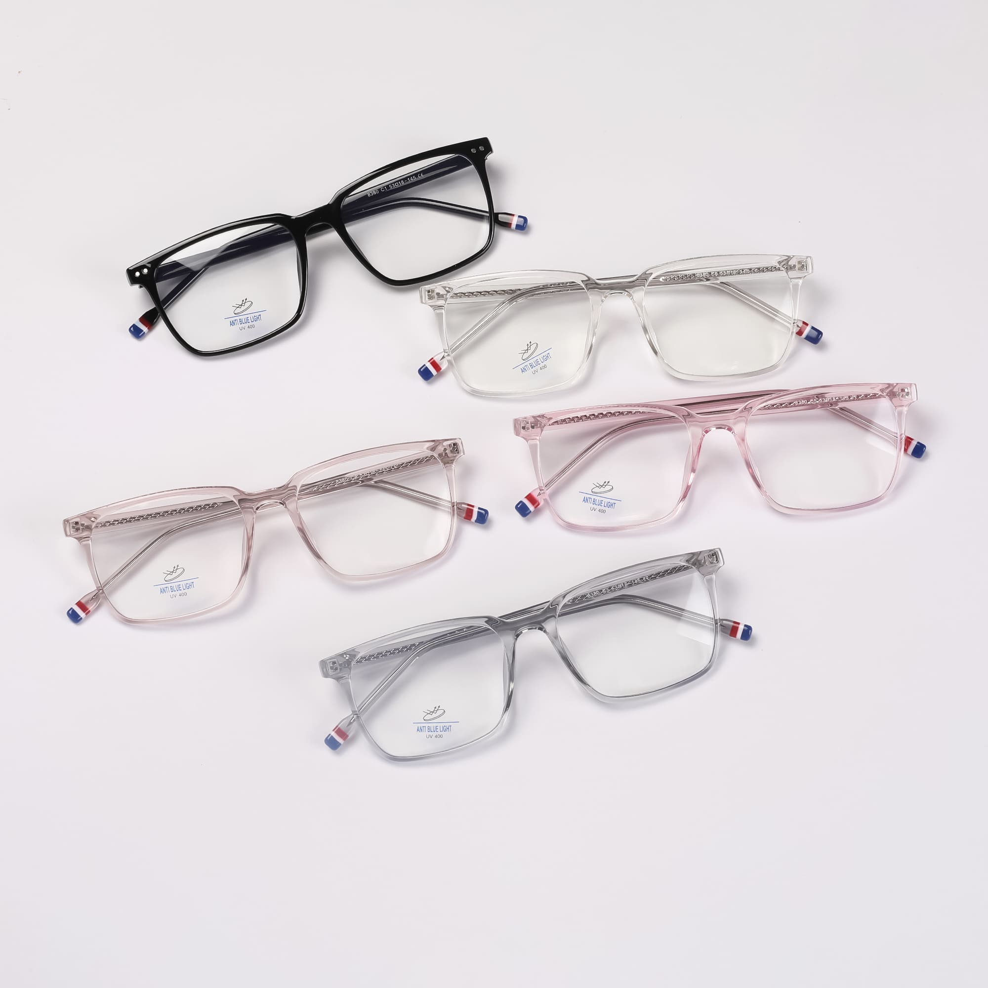 Blue Ray Cut Square Framed Unisex Computer Glasses-8380 by Non Brand – Rs1,200 | Lookscart Nepal