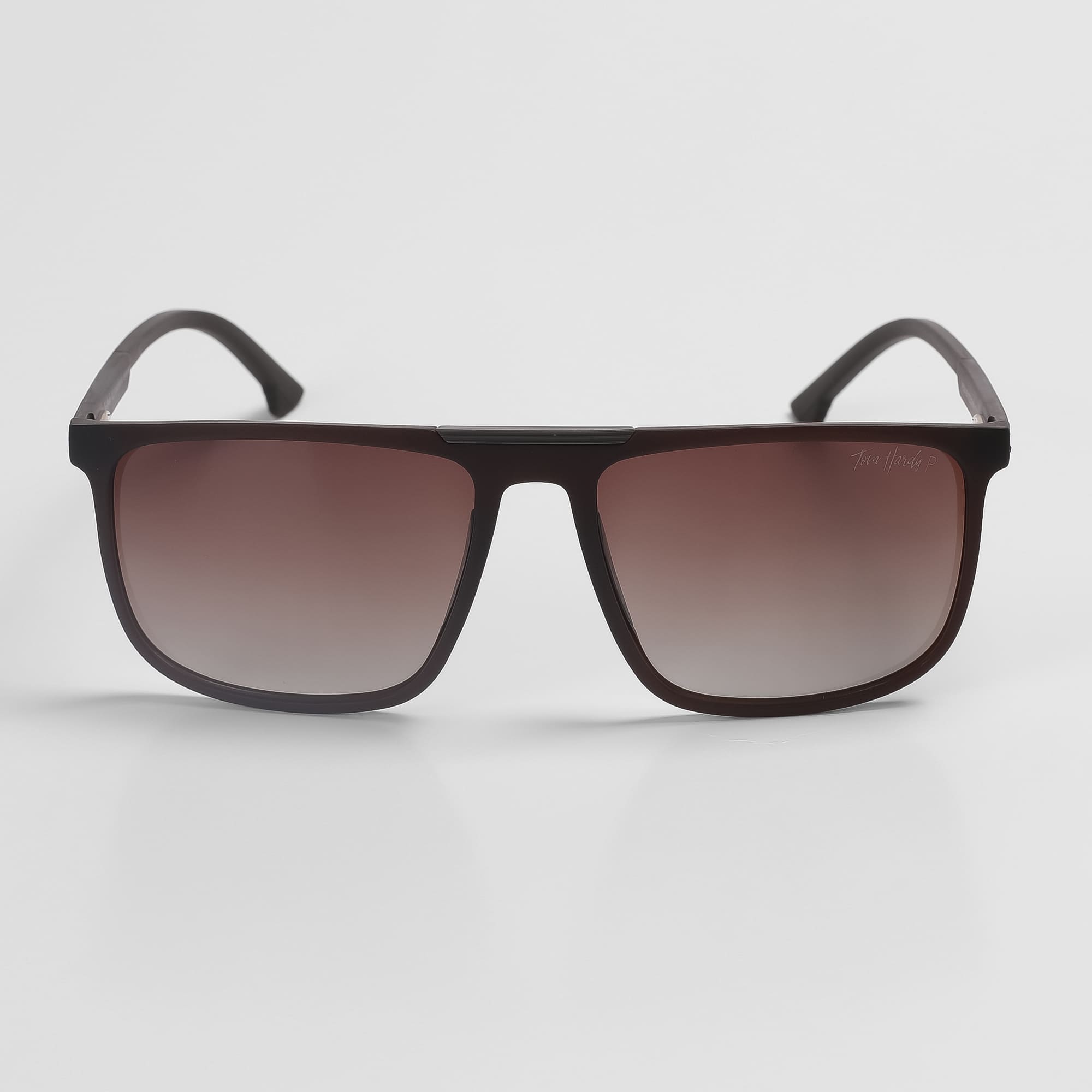 Matte Brown Polarized Square Sunglasses-FC04-08 by Tom Hardy – Rs2,500 | Lookscart Nepal