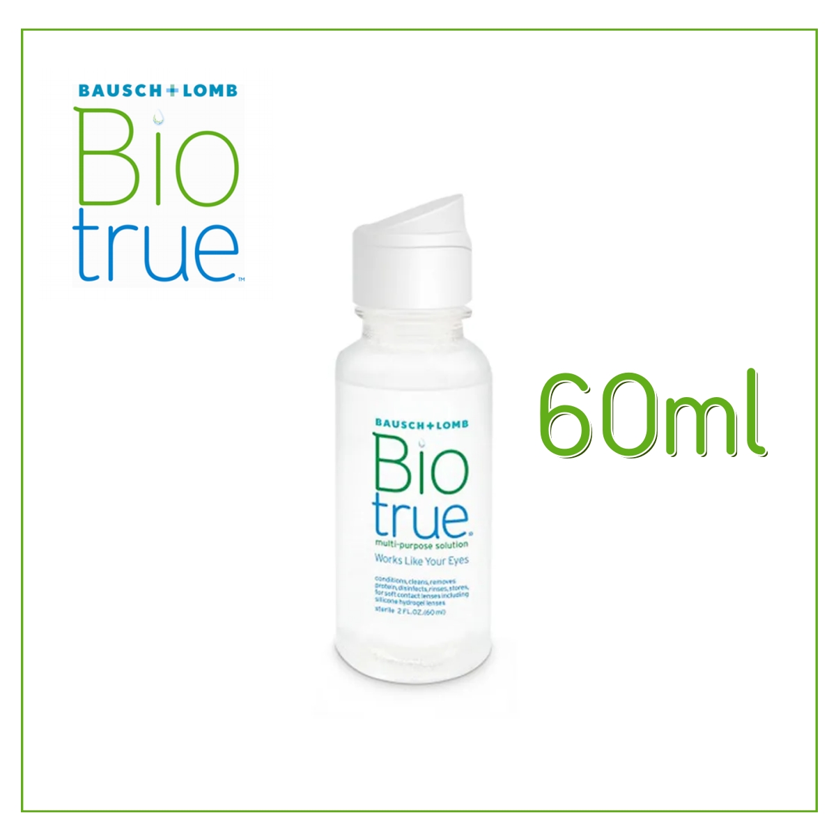 Biotrue lens solution 60ml
