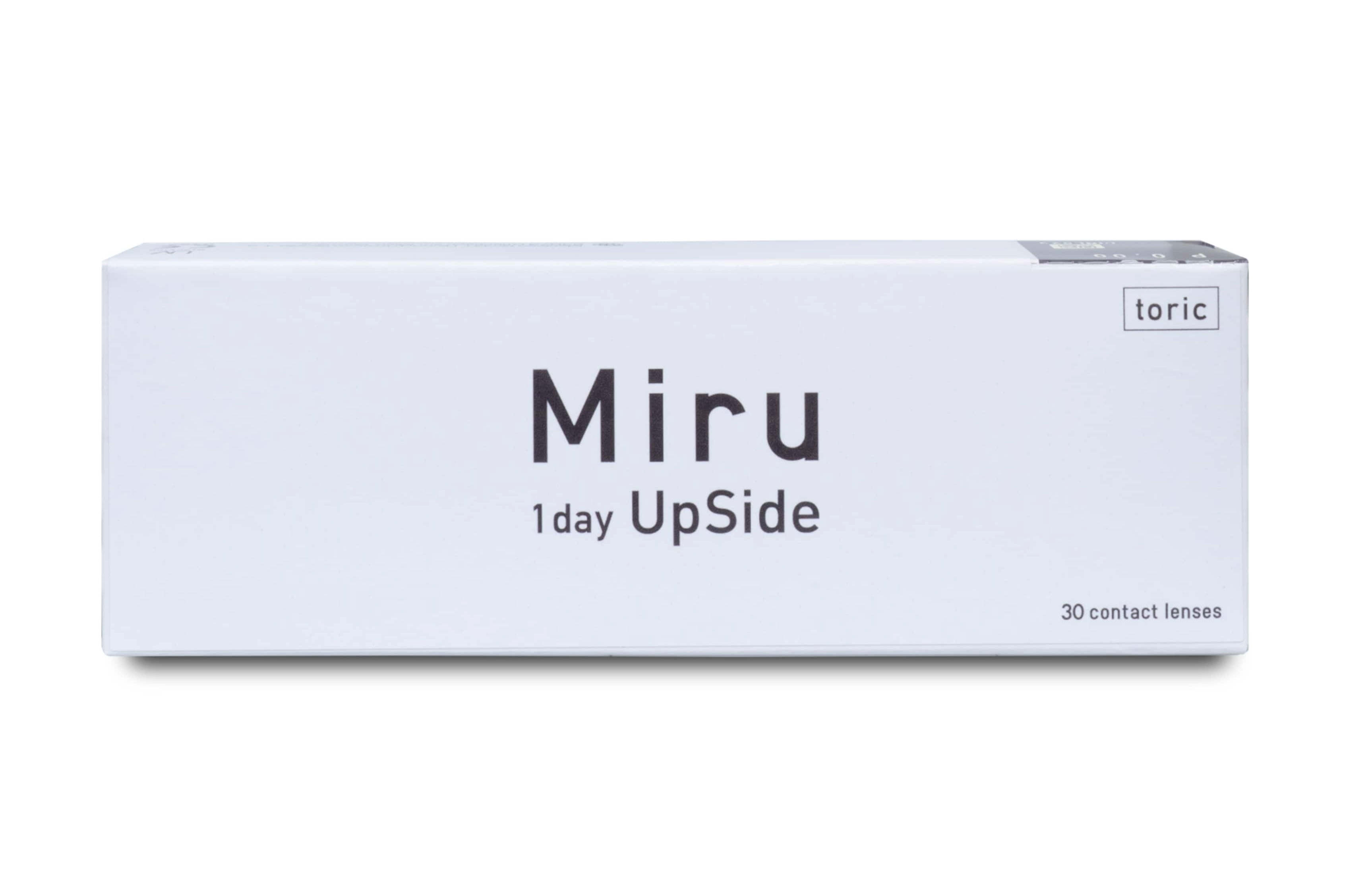 Miru 1 day Upside toric lens